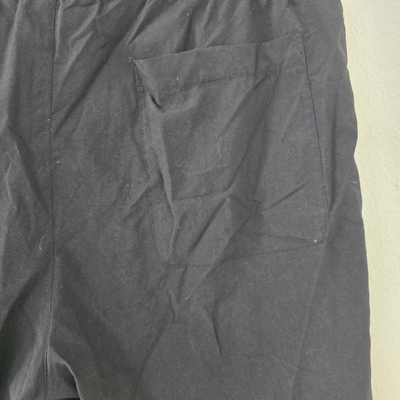 VINTAGE NIKE GREY TAG BLACK 3 POCKET SWIM TRUNKS Y2K MESH LINED DRAW - Picture 8 of 11